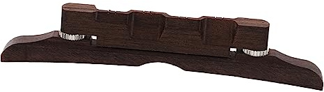 BESTonZON Bridge Replacement Easy for Installation Accessories Mandolin Wooden Part, Simple Adjustable Practical Repair Accessory for Improved Performance Random Color