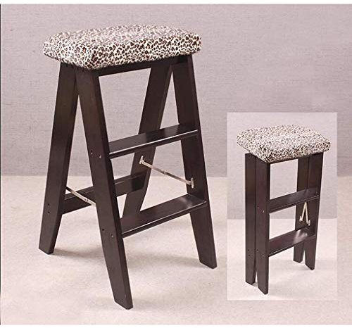 Sgabello a scaletta a doppio uso per la casa all'aperto, sgabello a scaletta Sgabello a scaletta pieghevole a tre livelli Sedia da cucina Scaletta portatile Scaletta piccola La sedia da bar può esser