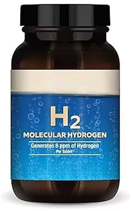 H2 Molecular Hydrogen Tabletter, Hjärnhälsa | Molekylära vätetabletter Cellulärt energistöd Elementärt magnesium tillsatt