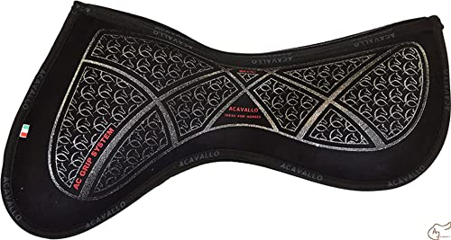 Acavallo CC Grip System & Memory Schaum 1/2 Pad (Size 3, Schwarz | Silber)