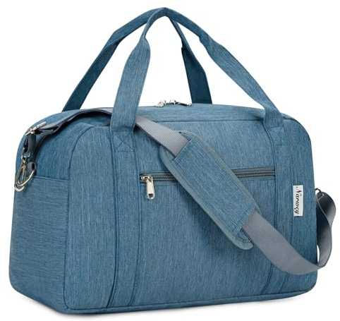 for Ryanair Cabin Bags 40x30x20 Underseat New Ryanair Travel Duffel Hospital Bag Ryan Air Carry on Luggage Holdall Overnight Weekend Bags for Women and Men 20L (Navy Blue)