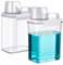 Luckwaii Dispenser Detersivo Lavatrice, 2 pezzi Contenitore Detersivo Polvere 1800 ml Dosatore Detersivo Lavatrice Contenitore per Detersivo in Polvere, Può Essere Utilizzato Anche per Conservare