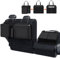 Einesin Car Boot Organiser, Seat Back Hanging Organisers with Built-in Cooler - Detachable Storage Modules with Zippers, Car Trunk Tidy Organiser Bag for SUVs, Vans, 42.5x13in