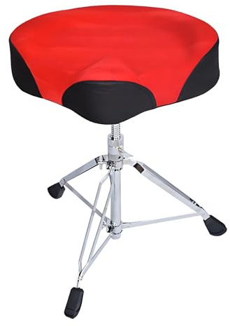 Guoyoocc Tabouret de batterie réglable, tabouret de batterie réglable en hauteur 45 ~ 68 cm, trône de tambour, universel pour adultes et enfants, 7 options de couleur