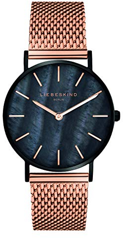 Liebeskind Berlin Armbanduhr LT-0145-MQ IP black roségold