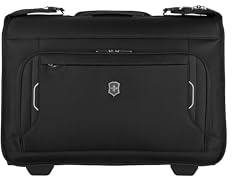 VICTORINOX Werks Traveler 6.0 Wheeled Garment Sleeve, Housse à Vêtements avec Roulettes, Femmes/Hommes, 25 x 55 x 41 cm, Noire