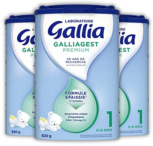 Laboratoire Gallia Galliagest Premium 1er âge 820g X3