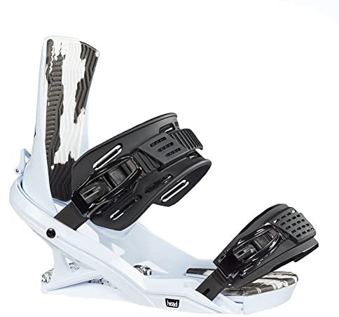 HEAD Fijaciones de snowboard unisex All-Mountain Solid FX ONE LYT, color blanco, M