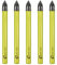 SANLEETEK Juego de Brocas Carburo - 5piezas 6mm Carburo de Tungsteno con Mango Redondo para Madera Plástico Mampostería Baldosa cerámica Hormigón