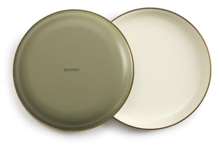 Barebones 2-Tone Salad Plate - Set of 2, 8-Inch Salad Plate