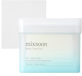 mixsoon Bifida Toner Pad - Discos de Tónico Probióticos con Bífida y Lactobacillus para el Microbioma, Parches Hidratantes para Reforzar la Barrera y Piel Sensible, 120 unidades