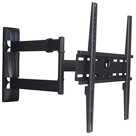 Supporto TV, Staffa TV Montaggio a Parete per la Maggior Parte dei televisori a Schermo Piatto LED, LCD e OLED da 32-55 Pollici Fino a 400x400 mm e 27 kg, Perfetto per l'installazione ad Angolo