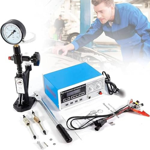 VitalisWorks Multifunction Common Rail Injector Tester+S60H Nozzle Validator,Injector Check Device, Injection Tool, for Electromagnetic Injectors