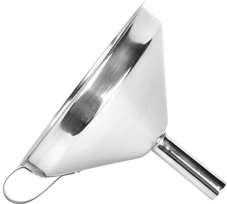 Embudo con filtro | embudo con embudo de filtro de pantalla | embudo de malla fina Pingeter embudo inoxidable, embudo de colador de para cocinar, líquidos, cocina, cocina