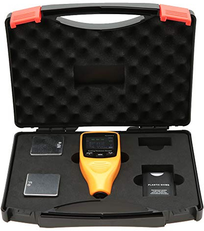 Coating Thickness Mini, Lacktiefenmesser für Auto, Messwerkzeug 0-1250µm, Flip Display, Automatische Abschaltung - Präzise Messung, Einfache Bedienung, Ideal für