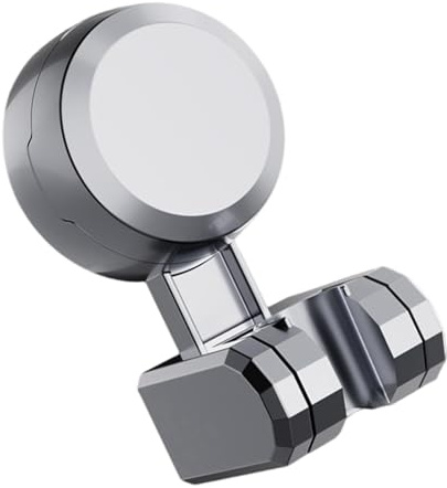 Supporto per spruzzatore da doccia, portatile, robusto, con ventosa in ABS, accessorio da bagno per una facile installazione in bagno