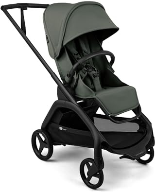 Passeggino Bugaboo Dragonfly Plus, Carrozzina Compatta da Città, Leggero | Chiusura ad una Mano, Seduta Reclinabile e Reversibile, Adatto a Neonati e Bambini fino a 22 kg, Forest Green
