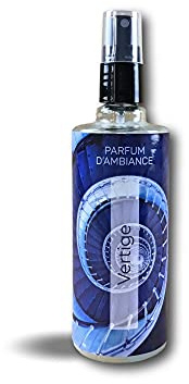 Kibros Lot 3 aérosols parfumeur Vertige 125 ml professionnel | Parfum d'ambiance extra odorant, sensation de fraîcheur, idéal toilettes lounge et voiture.