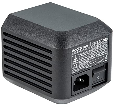 Godox AC400 AC Power Unit, AC Power Unit Source Adapter for Godox AD400Pro All-in-One Outdoor Flash Strobe