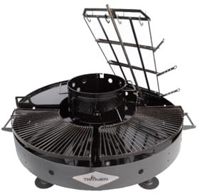 Parrilla Portátil Duomo Grande de Tromen | Modular y Versátil | Ideal para Asados y Fuegos al Aire Libre | 110cm110cm130cm