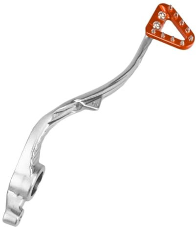Pedal Cambios Motocicleta / Apto for KTM SX SXF XC XCF XCW EXC EXCF Six Days SMR450 125-500CC 2023-2025 Palanca de freno de pie trasero de motocicleta Accesorios for motos de cross(Silver Orange Norma