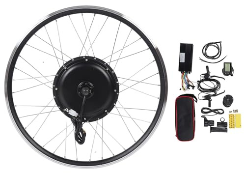 Senrusa 27,5 -Zoll -Elektrofahrrad -Bike -Umrechnungskit 48V 2000W IP65 IP65 Water Proof Electric Bike -Umwandlungsrad Teile mit Farbbildschirmanzeige