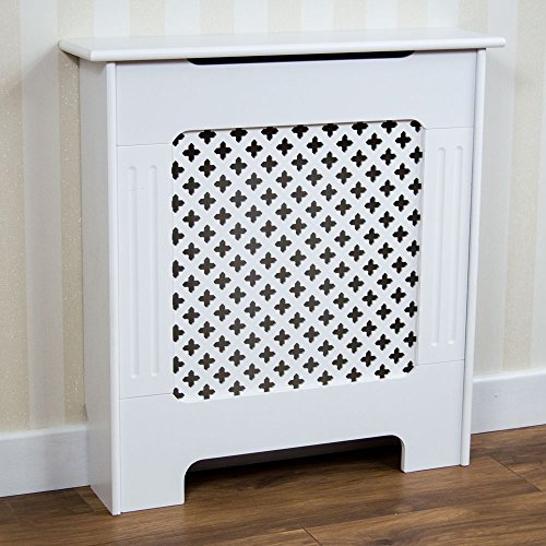 Oxford Heizkörperverkleidung, Weiß, Klein, Heizung, Mantel von Vida Designs