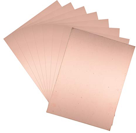sourcing map 8Stk. Doppelseitig kupferkaschiert Laminat PCB Schaltung Tafel FR4 200x150mm 7.87x5.91 Zoll 1.5mm Dicke DIY Prototyp PCB Tafel Namensschild