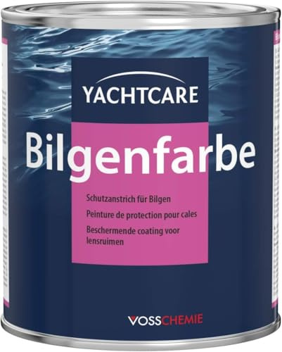 Yachtcare Bilgenfarbe Anstrich für Boote, grau, 750ML