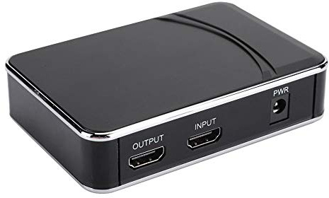 Game Capture-Karte, 1080P HD USB2.0 auf HDMI Video Capture-Kartenadapter Verschlüsselter Recorder Gaming Acquisition Box Kompatibel für DVD/für PS3/für für
