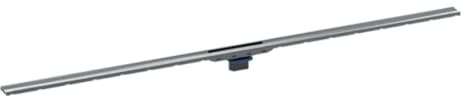 Geberit Duschrinne CleanLine80, Länge 30-90cm (ablängbar), 154440; Farbe: gebürstet, beschichtet/schwarzchrom