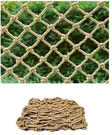 XCYYBB Katzensicherheitsnetz für Balkon & Fenster, Haustier-Schutznetz für Zaun, Treppen, Netz, Haustier, Hund, Katze, Anti-Fluchtnetz, Outdoor, Kletternetz, Dekoration, Netz, Hanfseil, 2 x 10 m