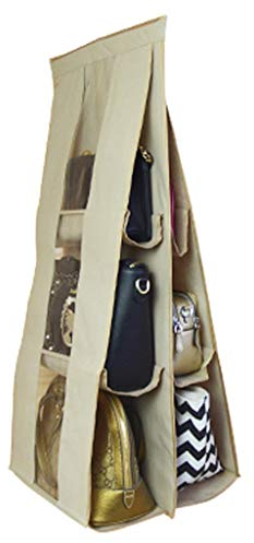 XCC Bolsa de Almacenamiento Colgar de la Pared for Colgar Bolsa Bolsa de algodón del paño de Lino Arte ropero de Almacenamiento de la Bolsa for Polvo (Color : A)