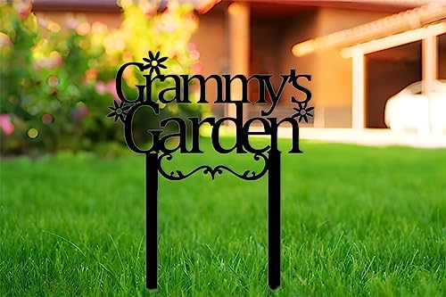 Riaeelvs Personalisierte Gartenschilder, Metall-Hofkunst, Gartenpfahl, Metall-Nachnamenschilder, Rasendekoration, Terrassenschilder und Dekoration im Freien, personalisierte Geschenke,