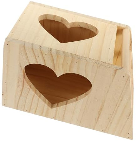 HAPINARY Kaninchen Heu Futterspender Holz Gestell Grashalter Für Meerschweinchen Futterstation Futterkrippe