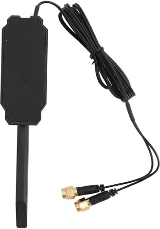Antena WiFi, Antena de Extensión SMA Magnética de Alta Ganancia Tri Banda 12dBi, Soporte Multibanda, Antena de Alta Ganancia, Cable Largo, Amplio Alcance Extendido,