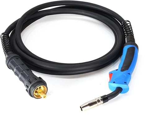 MIG/MAG MB 25/4m Schweißbrenner Schlauchpaket auf Euro-Zentralanschluss