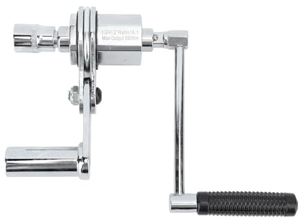 SIXRUN Drehmomentvervielfältiger, Drehmomentvervielfältiger-Schlüsselsatz, Hartstahl, 1:16, 1/2 Antrieb, Arbeitssparender Radmutternentferner Zum Lösen von Autoreifen-Radmuttern