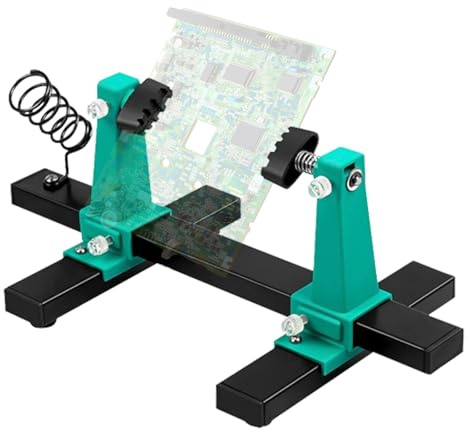 Leiterplatten-Reparaturklemme – Leiterplatten-Reparaturständer | Lötplattenklemme | Leiterplatten-Reparatur-Halterklemme, 360-Grad-Drehung, Mainboard-Klemme, stabile Mainboard-Schweißhalteru