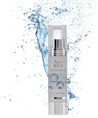 AquaDermis Soothing Facial Spray with Hypochlorous Acid – Natural Toner for Sensitive, Acne-Prone & Rosacea Skin | Alcohol-Free & Fragrance-Free | 50ml