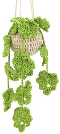 Whltzf Handmade Crochet Kits for Beginners Hanging Potted Plant Sewing Package Knitting for Adults Crochet Lovers Crochet Kits