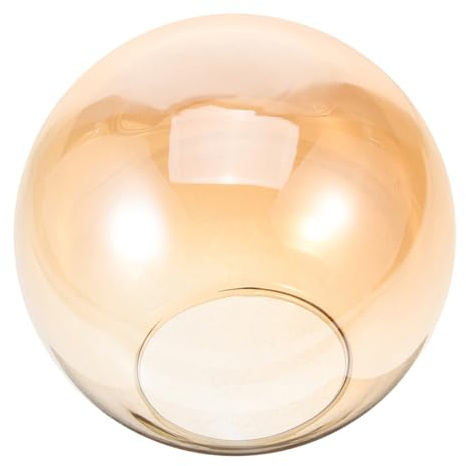 HIAKDOFT Globe Glass Lampshade Replacement Pendant Lamp Shade Light Fixture Cover for Ceiling Lights