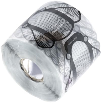 20/100/500 soportes de papel de extensión de uñas, formas profesionales para técnicos y entusiastas, herramientas de uñas fáciles de moldear para principiantes