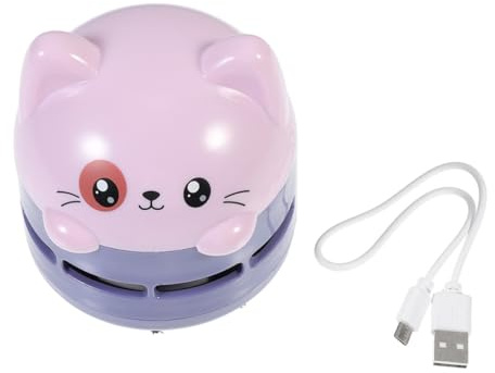 OATIPHO Mini Aspirateur De Bureau Rechargeable par USB Aspirateur De Table Portable pour Nettoyer Clavier Bureau Maison Et Ordinateur