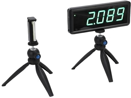 Walfront Kabelloser Sprint-Timer, Batteriebetriebene Stoppuhr für Skaten und Motorradtraining mit Automatischer Rückstellung und Wasserdichtem Design
