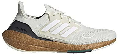 adidas Ultraboost 22 Made with Nature Running Shoes Men's, White Tint/Zero Metalic/Core Black, 13