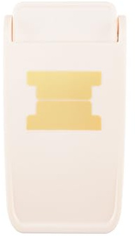 Vaessen Creative Heavy Duty Motivstanzer Tags und Labels - 4 x 1,5 cm | Stanzer, Scrapbookzubehör für Schwere Papierarten und Karten Basteln, Scrapbooking und Journaling
