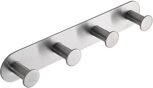Brillantbad BEASY Hakenleiste Edelstahl Gebürstet 31x255x45 mm für Bad & Küche >> zum Kleben