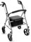 REMEDIA ONE - Rollator Deambulatore con Seduta per Anziani e Disabili - Deambulatore per Anziani 4 Ruote Pieghevole con Borsa e Schienale Ribaltabile ed Estraibile