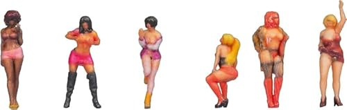 NOCH Figurines légères de Femmes Debout et Mobiles 1:160 N en Plastique pour modélisme et Diorama